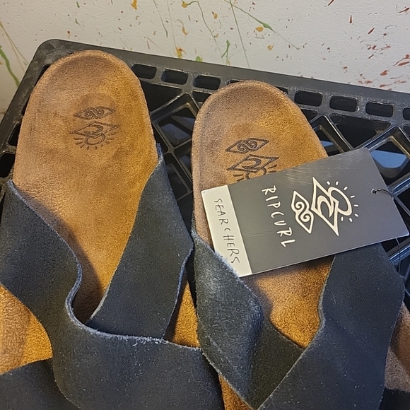 Rip Curl Sandals Suede Women's Size 9 - Picture 5 of 8